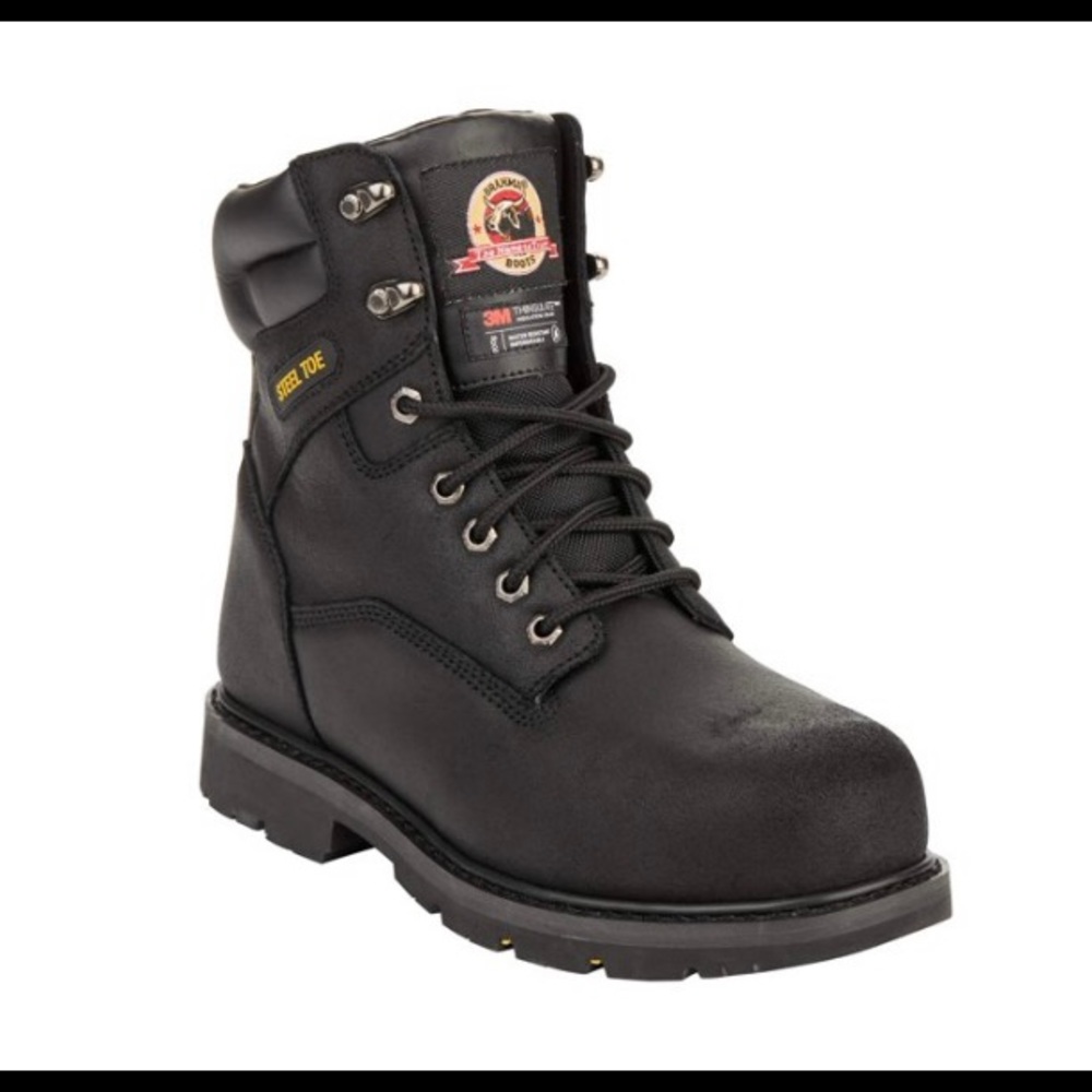 BRAHMA black boots, size 11